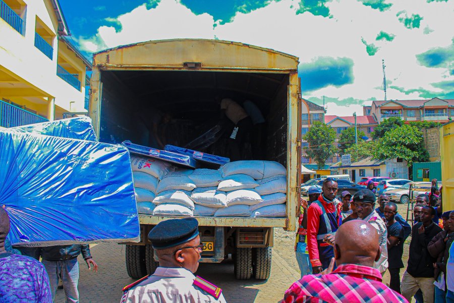 Relief Food distribution