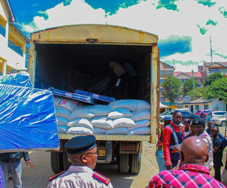 Relief Food distribution